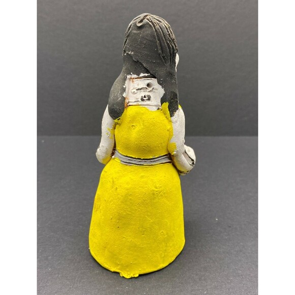 Vintage Die De Los Muertos Muneca Yellow Josefina Aguilar  - Free Shipping - Picture 5 of 6
